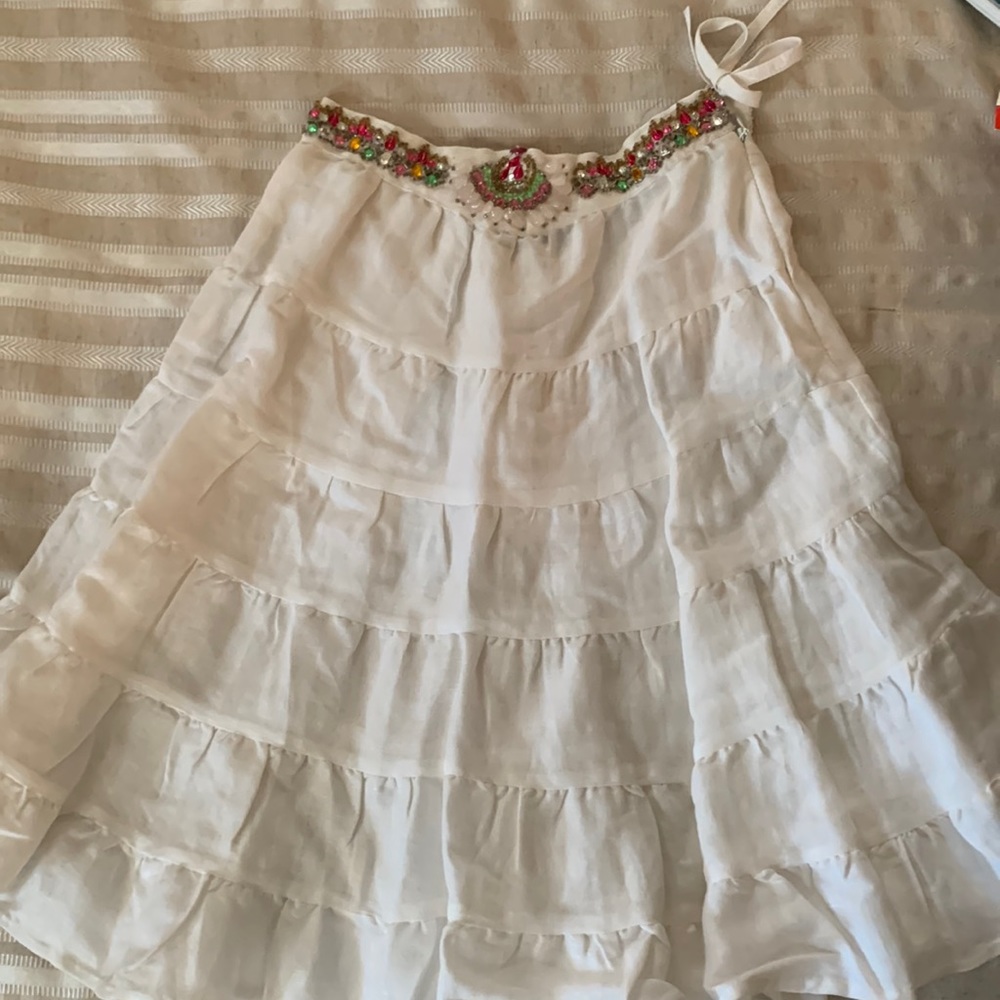 Incagirl linen skirt size medium